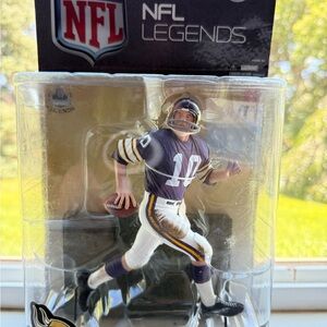 NIB 2008 NFL Legends Fran Tarkenton collectors figure